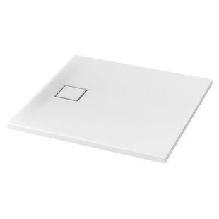 Піддон душовий Cersanit Tako 90x4 Slim квадратний без сифона S204-022, білий