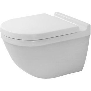 Унітаз підвісний Duravit Starck 3 безобідковий 2527090000, Білий
