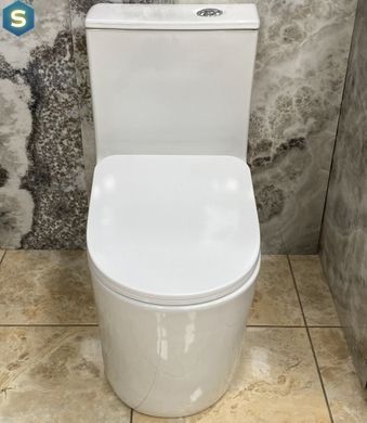 Підлоговий унітаз VBI Salina Rimless white VBI-021001, Білий