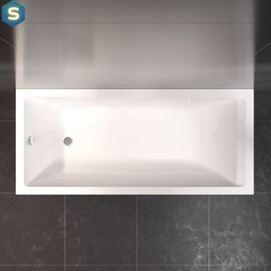Ванна акрилова Am.Pm Gem 180x80 см білий W90A-180-080W-A, Білий