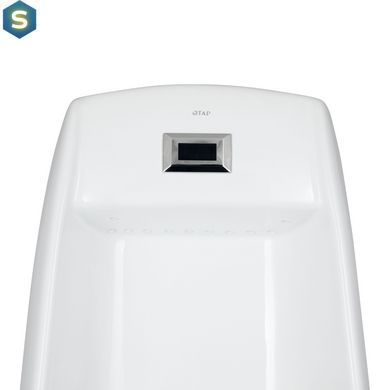 Писсуар напольный Qtap Scorpio с ИК-датчиком автоматического смыва 430х370х990 White QT1488101HW, Белый