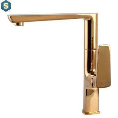 Змішувач для кухні Topaz Lexi TL-21401-H57-AU, Золотий