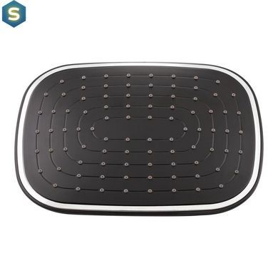 Душевая система Qtap Grand BCR 1004, Черный матовый