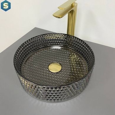 Умывальник VBI Sepino black накладний VBI-016301, Черный матовый