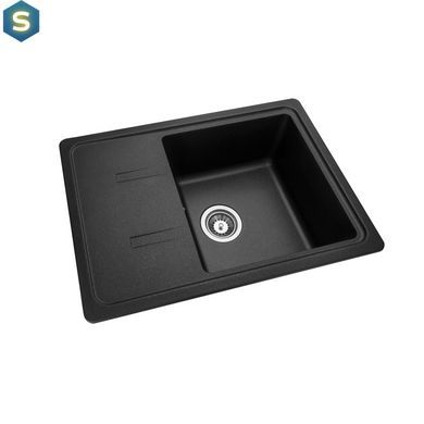 Кухонная мойка Granado Palma black shine 2001