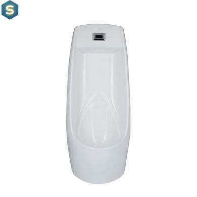 Писсуар напольный Qtap Scorpio с ИК-датчиком автоматического смыва 430х370х990 White QT1488101HW, Белый