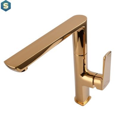 Змішувач для кухні Topaz Lexi TL-21401-H57-AU, Золотий