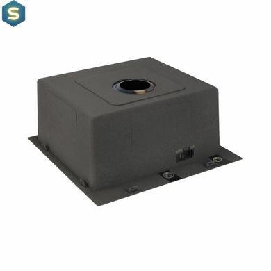 Кухонна мийка Platinum Handmade PVD чорна 500x500x220 (3,0/1,5 мм корзина та дозатор в комплекті), Чорний/золото