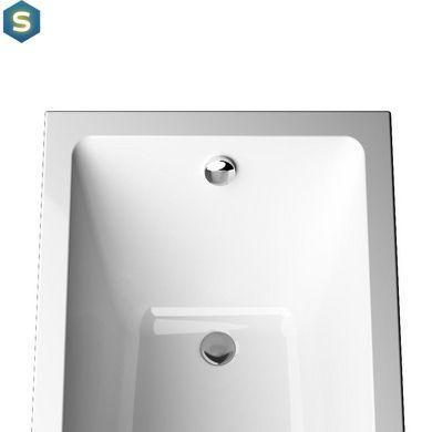 Ванна акрилова Am.Pm Gem 180x80 см білий W90A-180-080W-A, Білий