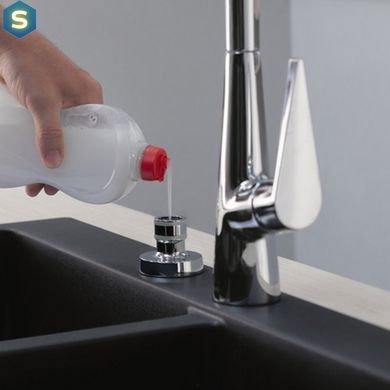 Дозатор кухонный Hansgrohe A71 500 ml врезной хром 40468000
