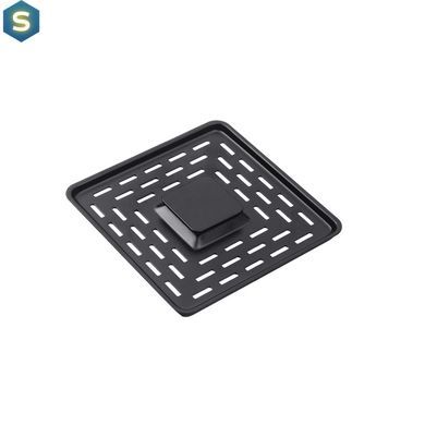 Кухонна мийка Kroner KRP Schwarze - SET7546HM PVD (3.0/0.7 мм) CV032277, Чорний/золото