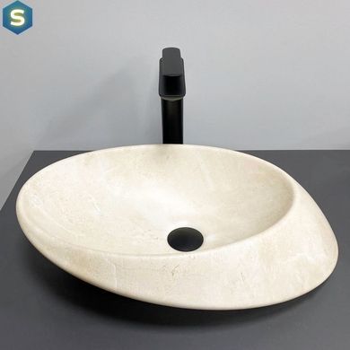 Умывальник VBI Rotello ivory matt накладний VBI-017102, Бежевий