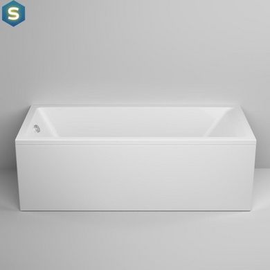 Ванна акрилова Am.Pm Gem 180x80 см білий W90A-180-080W-A, Білий