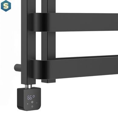 ТЕН для рушникосушки OnlyHeat Onyx Black 0,6 кВт, Чорний/золото