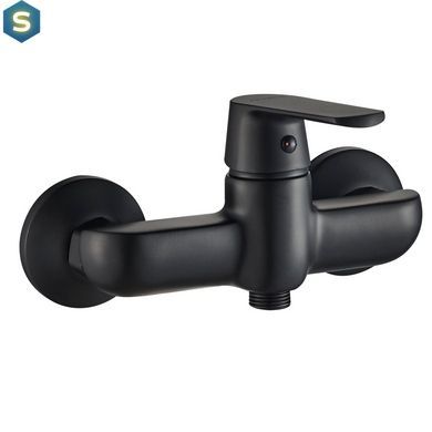 Смеситель для душа Globus Lux Laguna GLA-0105-10-BB, Черный матовый