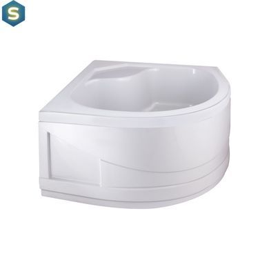 Душовий піддон Lidz Kapielka ST80x80x41 см з панеллю, Білий