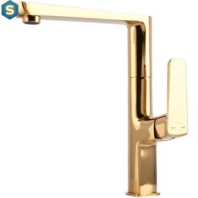 Змішувач для кухні Topaz Lexi TL-21401-H57-AU, Золотий