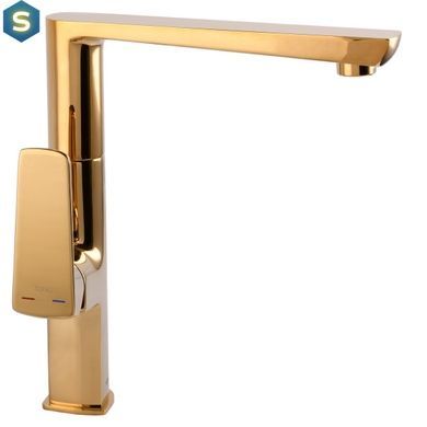 Змішувач для кухні Topaz Lexi TL-21401-H57-AU, Золотий