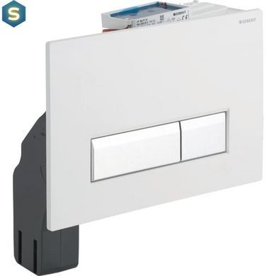 Клавіша змиву з вбудованою системою видалення запаху Geberit Sigma40 чорна 115.600.KR.1, Чорний/золото