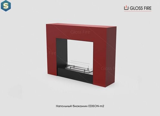 Підлоговий біокамін Edison-m2-300 GlossFire Edison-m2-300