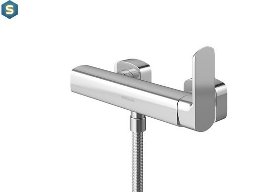 Смеситель для душа Kohlman Foxal chrome настенный KPL-QW120F, Хром
