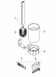 Ершик для унитаза Hansgrohe WallStoris подвесной Matt Black 27927670