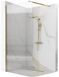 Душевая стенка Rea Aero 90 intimo brushed gold REA-K4124, прозрачный, золотой