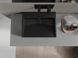 Умывальник Mexen Ava 50 black matt B/O накладной подвесной MEX-23015070, Черный матовый