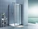 Душевая кабина Eger Lexo 100x80 без поддона 599-811/1, Хром, прозрачный