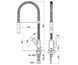 Смеситель для кухни Paffoni Effe EF 179 CR, Хром