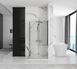 Душова кабіна Rea Molier 90x100 chrome REA-K8535 + REA-K6371, Хром, Універсальна, прозорий, хром