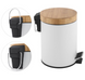 Кошик для сміття Yoka Bin White Bamboo 3л. для ванної кімнати CH.BIN-WHT, Білий