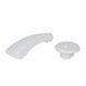 Писсуар напольный Qtap Scorpio с ИК-датчиком автоматического смыва 430х370х990 White QT1488101HW, Белый