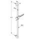 Душовий гарнітур Kludi Freshline 6784005-00, Хром