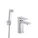 Смеситель с гигиенической лейкой Qtap Gemini QTGEM272CRM45689 Chrome, Хром