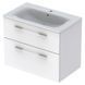 Тумба з умивальником Geberit Selnova Square 60 см 501.240.00.1 біла
