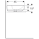 Умывальник Geberit Variform 60x40 500.777.01.2, Белый