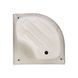 Душовий піддон Lidz Kapielka ST80x80x41 см з панеллю, Білий