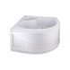 Душовий піддон Lidz Kapielka ST80x80x41 см з панеллю, Білий