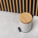 Кошик для сміття Yoka Bin White Bamboo 3л. для ванної кімнати CH.BIN-WHT, Білий