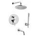 Душова система з виливом Paffoni Shower верхній душ &Oslash;225 мм chrome KITLIG019CR225, Хром