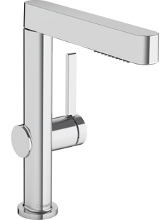 Смеситель для раковины с выдвижной лейкой Hansgrohe Finoris 76063000 хром