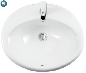 Раковина Devit Ovale 1522136 55 см, Білий