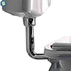 Впускная труба хром Kerasan Retro 750490, Хром