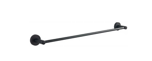 Вешалка для полотенца Rea Mist 1 black REA-80016, Черный/золото