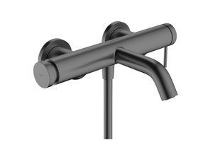 Змішувач для ванни Hansgrohe Tecturis S brushed black chrome 73422340, Шліфований чорний хром