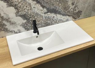 Умывальник VBI Ferrara 90 L white врізний VBI-018048, Білий