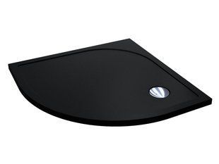 Душовий піддон Miraggio Madrid 800 mirastone black 0000953, Черный матовый