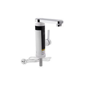 Проточный кран-водонагреватель кухонный для кухни Lidz Warm 061 LDWAR061WCR35431 White/Chrome