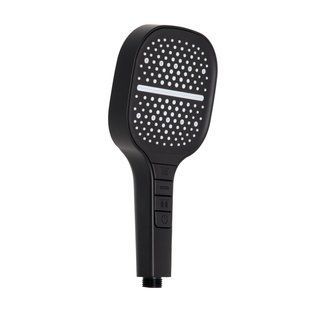 Ручний душ Qtap Rucni 130x130 мм QTRUC125BLM45957 Black matt, Черный матовый